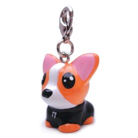 Poly 3 D Big Ears Dog Charm