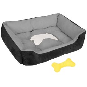 Soft Warm Fleece Dog & Cat Bed – Cozy Puppy Nest Sofa Cushion XXL