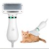 Dog dryer 2 and 1 pet supplies for Pet hair Dryer with Slicker Brush