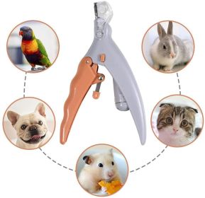 LED Light Pet Nail Clipper with 5X Magnification
