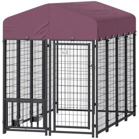 PawHut Welded Wire Outdoor Dog Kennel