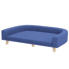 PawHut Dog Sofa Couch Bed with Washable Cushion for Large Dogs