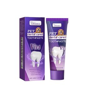 Pet Toothpaste V34 Oral Care for Dogs and Cats Remove Tartar