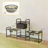 Dog Bowls with Pet Food Storage – Elevated Feeding Station with Built-In Storage