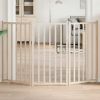 Dog Gate Set of 3 Solid Fir Wood