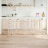 Dog Gate Set of 6 Solid Fir Wood