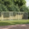 Dog Kennel Silver 600 x 200 x 200 cm Galvanized Steel