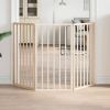 Dog Gate Set of 3 White Poplar Wood