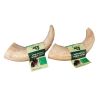 Natural Buffalo Horn Dog Chews | Long-Lasting Dental Treats