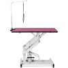 Hydraulic Pet Grooming Table 42.5 Inch, Pink
