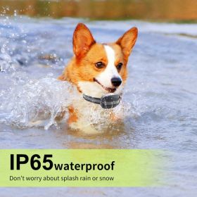 GPS Wireless Dog Fence Containment System Waterproof Training Collars