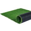 VEVOR Artificial Grass, 4 x 6 ft Rug Green Turf, 1.38"Fake Door Mat Outdoor Patio Lawn Decoration, Easy to Clean with Drainage Holes