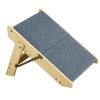VEVOR Wood Pet Stairs/Pet Steps, 2-in-1 Foldable Wooden 2 Step Dog Stair for Beds, Sofa and Cars, for Small Medium Large Dogs