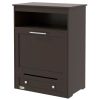 PawHut Pet Feeder Station with Storage Cabinet – Raised Dog Bowls & Food Storage
