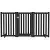 3-Panel Foldable Dog Gate with Feet