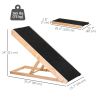 Adjustable Pet Ramp for Dogs – Foldable Pine Wood Ramp for Couch, Bed, or Car