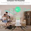 TEC.BEAN H13 True HEPA Air Filter for Office Desk and Bedroom with Adjustable Night Light Odor Eliminators for Home; Sleep Mode 20dB