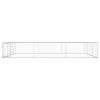 Dog Kennel Silver Galvanized Steel Extra Large Tough