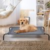 Outdoor & Indoor Elevated Pet Bed – Medium to Large Dog Bed for Cooling and Comfort