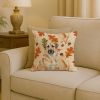Anatolian Shepherd Dog Heirloom Fall Throw Pillow Decorative Indoor Outdoor Accent Cushion for Couch, Bed or Patio, 18Hx18W