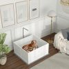 Puppy Whelping Box with Adjustable Door 41x39