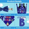 Dog Birthday Bandana Hat Set Party and Birthday Banner Decoration