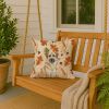 Anatolian Shepherd Dog Heirloom Fall Throw Pillow Decorative Indoor Outdoor Accent Cushion for Couch, Bed or Patio, 18Hx18W