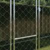 Dog Kennel Silver 800 x 200 x 256 cm Galvanized Steel