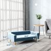 Velvety Dog Bed Sofa | Modern Pet Couch for Small & Medium Dogs