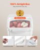 4.5Gal/20L Large Ingredient Storage Container Airtight Kitchen Flour Bin