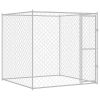 Dog Kennel 78.7" x 78.7" x 78.7" Steel