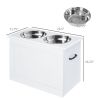 Dog Feeding Station with Storage