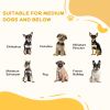 3-Panel Foldable Dog Gate with Feet