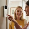 Video Doorbell, 2K Wireless Camera Ring Doorbell Works with 170Â° Ultra-Wide View, 2-Way Audio, Motion Detection & Night Vision
