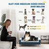 Velvety Dog Bed Sofa | Modern Pet Couch for Small & Medium Dogs