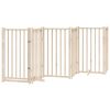Dog Gate Set of 6 Solid Fir Wood