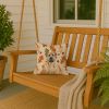 Fawn Boerboel Heirloom Fall Throw Pillow Decorative Indoor Outdoor Accent Cushion for Couch, Bed or Patio, 14Hx14W