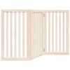 Dog Gate Set of 3 Natural Poplar Wood