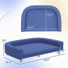 PawHut Dog Sofa Couch Bed with Washable Cushion for Large Dogs