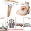 Pet Hair Remover Brush For Dog Dog Hair Removal Brush With Wood Handle For Clothes, Blankets