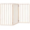 Dog Gate Set of 3 White Poplar Wood