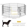Foldable Metal Exercise Dog  Playpen