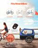 Dog Bike Trailer – Foldable Pet Bicycle Carrier