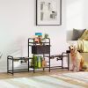 Dog Bowls with Pet Food Storage – Elevated Feeding Station with Built-In Storage