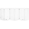 Dog Gate Set of 6 White Poplar Wood