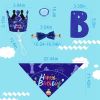 Dog Birthday Bandana Hat Set Party and Birthday Banner Decoration
