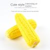 Pet Dog Voice Toy – Gritty Teeth-Resistant Corn Simulation Chew Toy