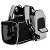 Pet Travel Backpack Carrier – Expandable Breathable Mesh Dog