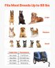 Dog Bike Trailer – Foldable Pet Bicycle Carrier