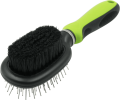 Pet Life Flex Series 2-in-1 Dual-Sided Pin and Bristle Grooming Brush